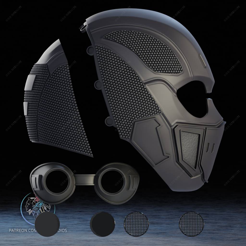 P站图纸印象馆 Yosh 奥特曼的面具 Yosh 奥特曼的面具