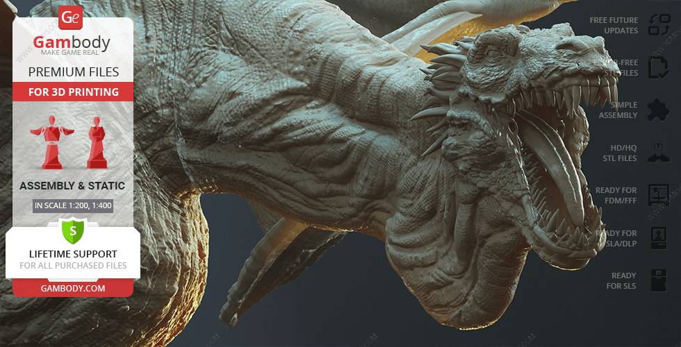 P站图纸印象馆 Gambody 龙之家族 瓦格哈尔 Gambody 龙之家族 瓦格哈尔