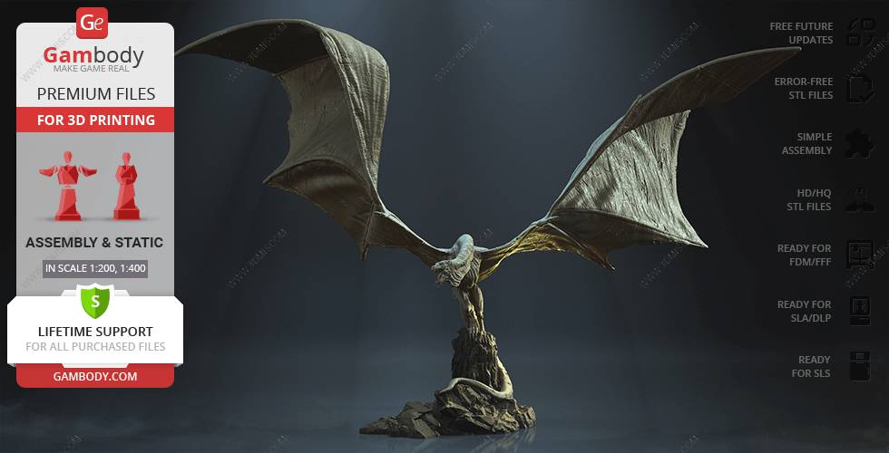 P站图纸印象馆 Gambody 龙之家族 瓦格哈尔 Gambody 龙之家族 瓦格哈尔