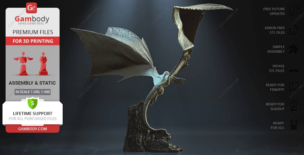 P站图纸印象馆 Gambody 龙之家族 瓦格哈尔 Gambody 龙之家族 瓦格哈尔