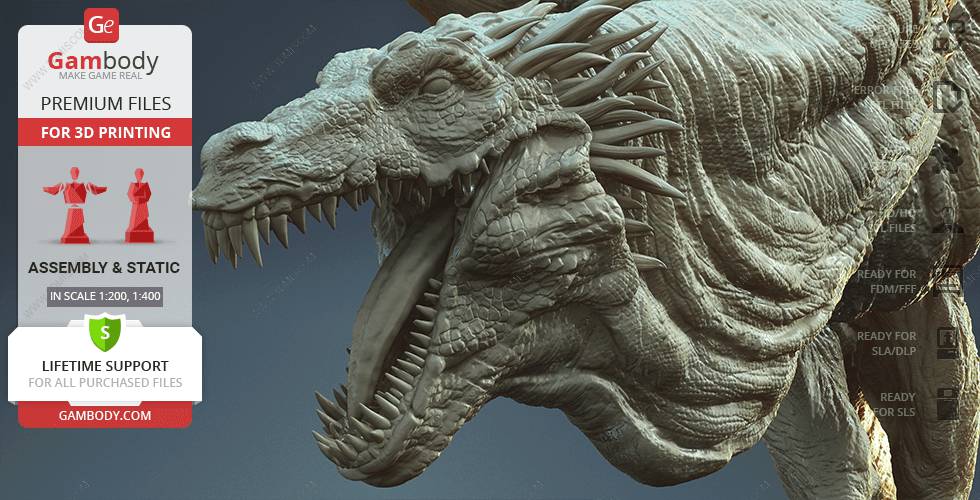 P站图纸印象馆 Gambody 龙之家族 瓦格哈尔 Gambody 龙之家族 瓦格哈尔