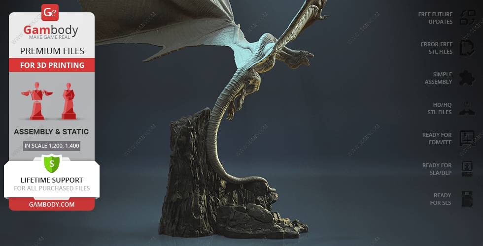 P站图纸印象馆 Gambody 龙之家族 瓦格哈尔 Gambody 龙之家族 瓦格哈尔