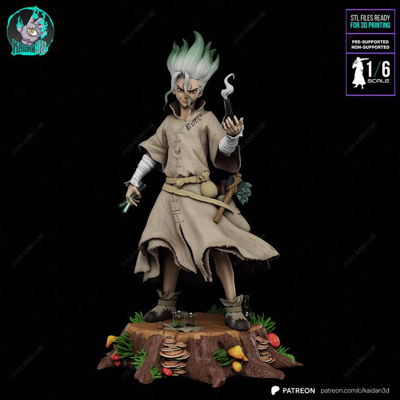 P站图纸印象馆 Kaidan 石纪元 石神千空 Kaidan 石纪元 石神千空