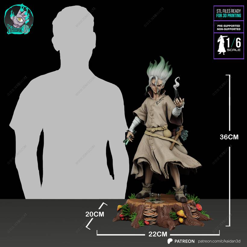 P站图纸印象馆 Kaidan 石纪元 石神千空 Kaidan 石纪元 石神千空