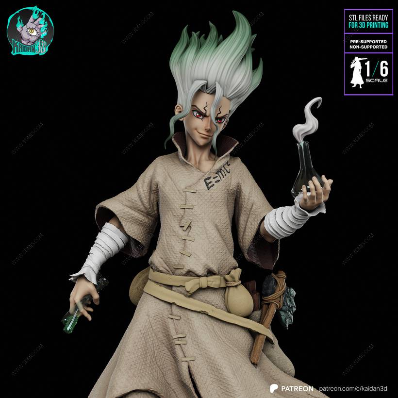 P站图纸印象馆 Kaidan 石纪元 石神千空 Kaidan 石纪元 石神千空