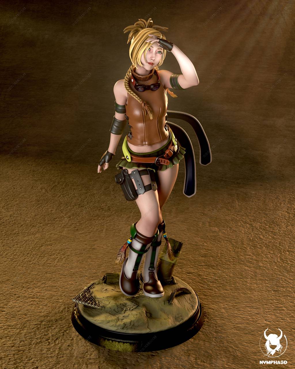 P站图纸印象馆 NYMPHA 3D 最终幻想 琉库 NYMPHA 3D 最终幻想 琉库