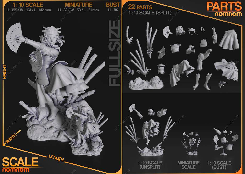 P站图纸印象馆 NomNom 降世神通 苏琪 NomNom 降世神通 苏琪