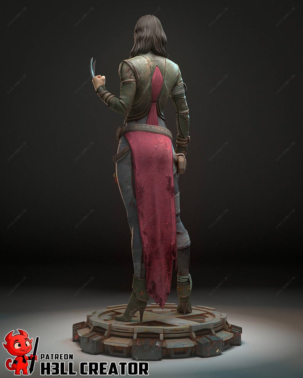 P站图纸印象馆 H3LL 漫威 劳拉·金尼 H3LL 漫威 劳拉·金尼