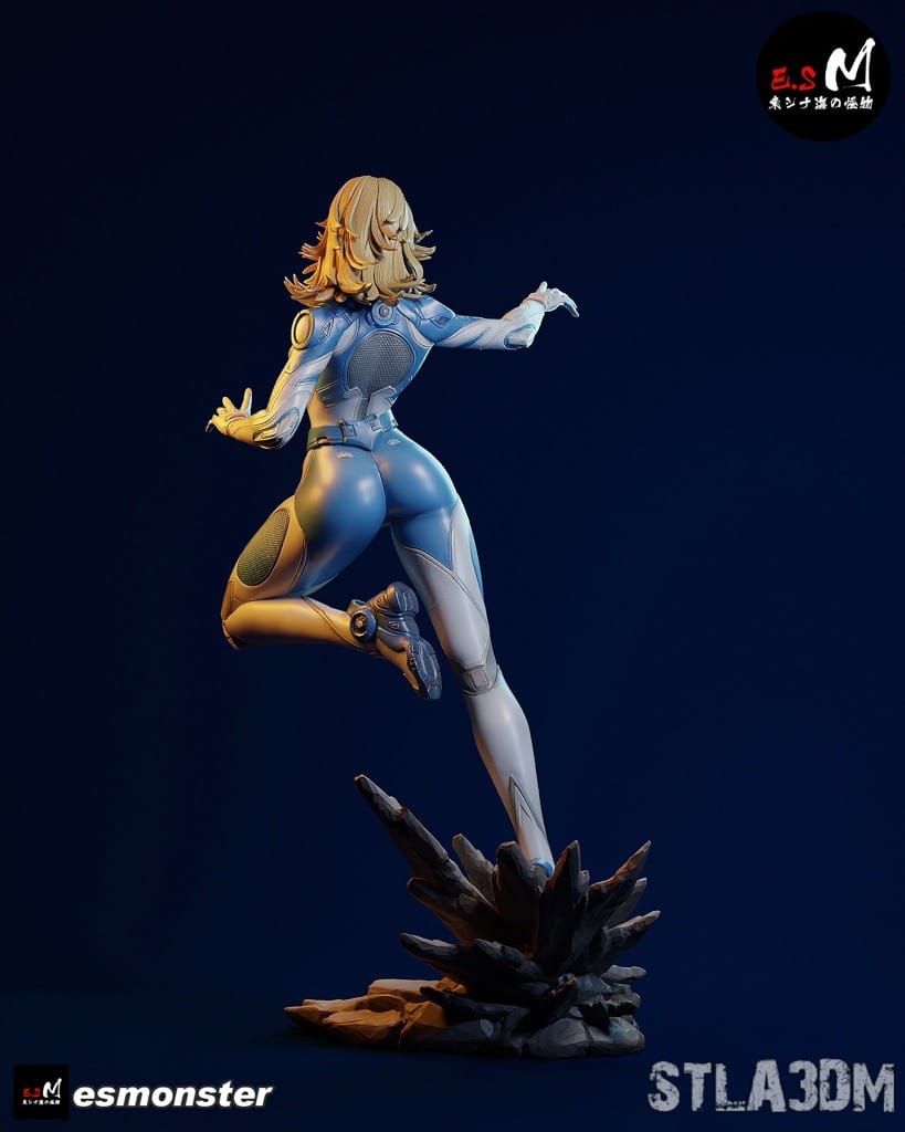 P站图纸印象馆 ESMonster 漫威 隐形女侠 ESMonster 漫威 隐形女侠