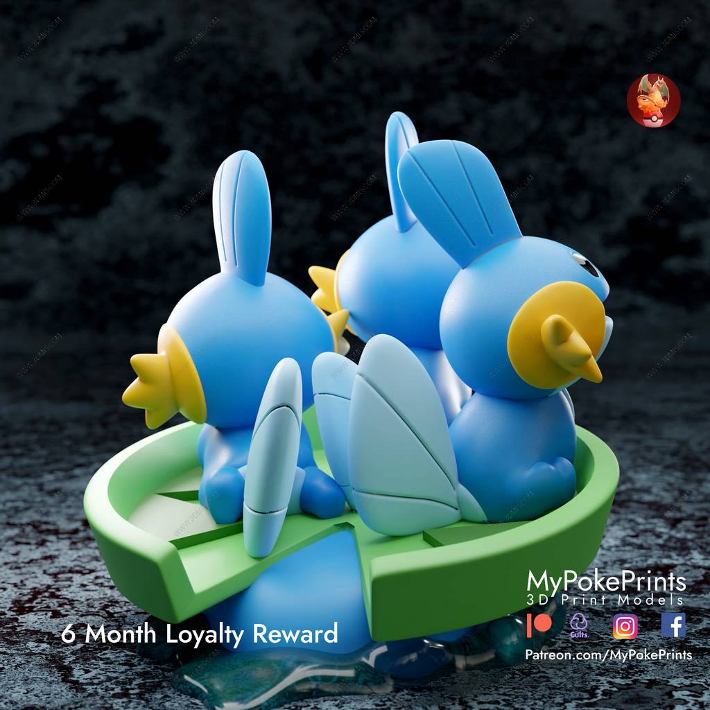 P站图纸印象馆 口袋妖怪 水跃鱼 口袋妖怪 水跃鱼