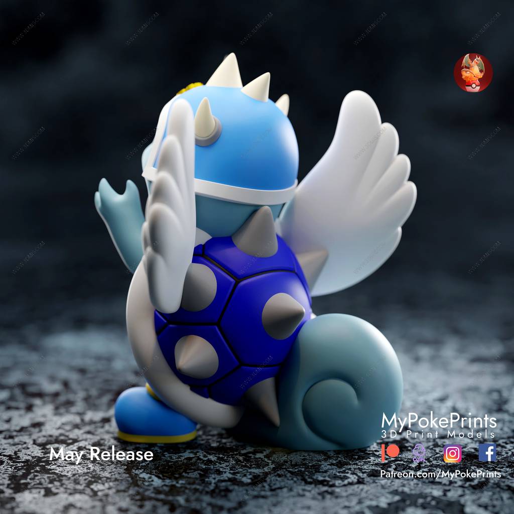 P站图纸印象馆 口袋妖怪 杰尼龟 口袋妖怪 杰尼龟