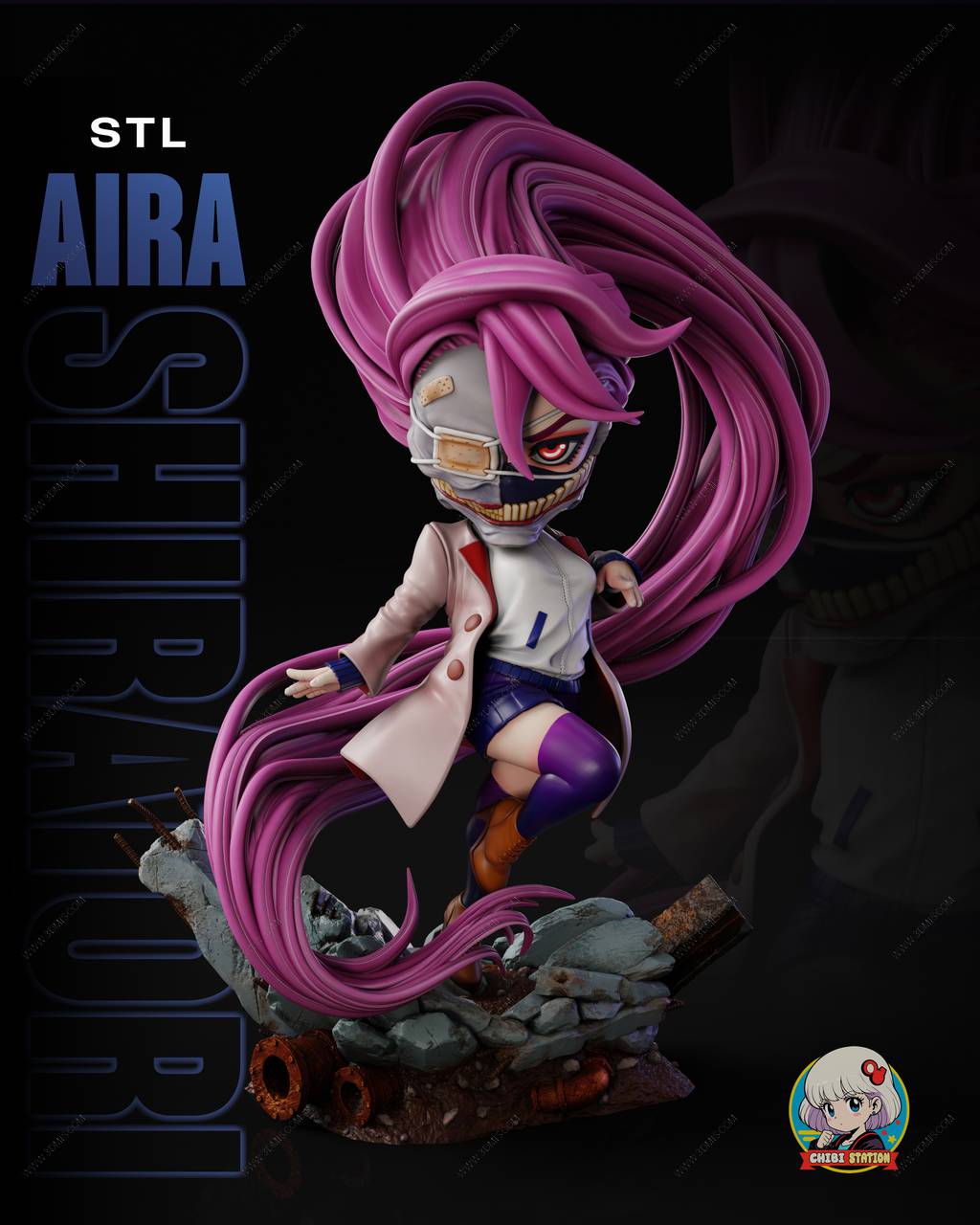 P站图纸印象馆 Chibi Station 当哒当 白鸟爱罗 Chibi Station 当哒当 白鸟爱罗