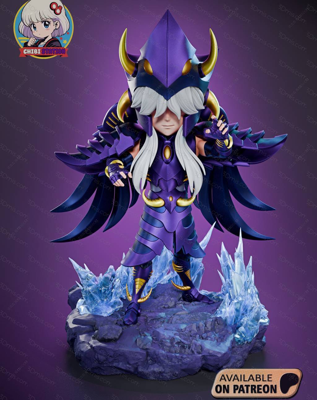 P站图纸印象馆 Chibi Station 圣斗士星矢 天贵星狮鹫 米诺斯 Chibi Station 圣斗士星矢 天贵星狮鹫 米诺斯