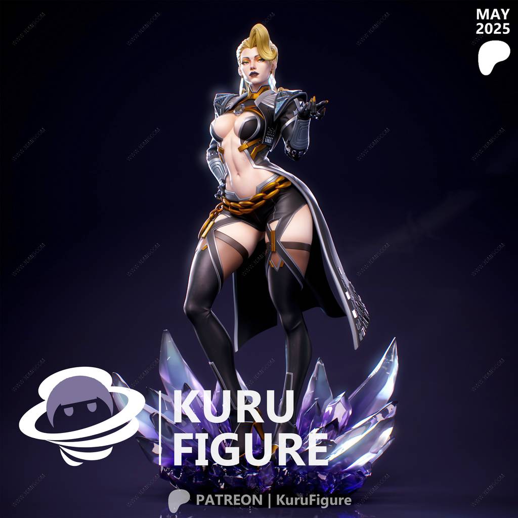 P站图纸印象馆 Kuru Figure 漫威 爱玛·弗洛斯特 Kuru Figure 漫威 爱玛·弗洛斯特