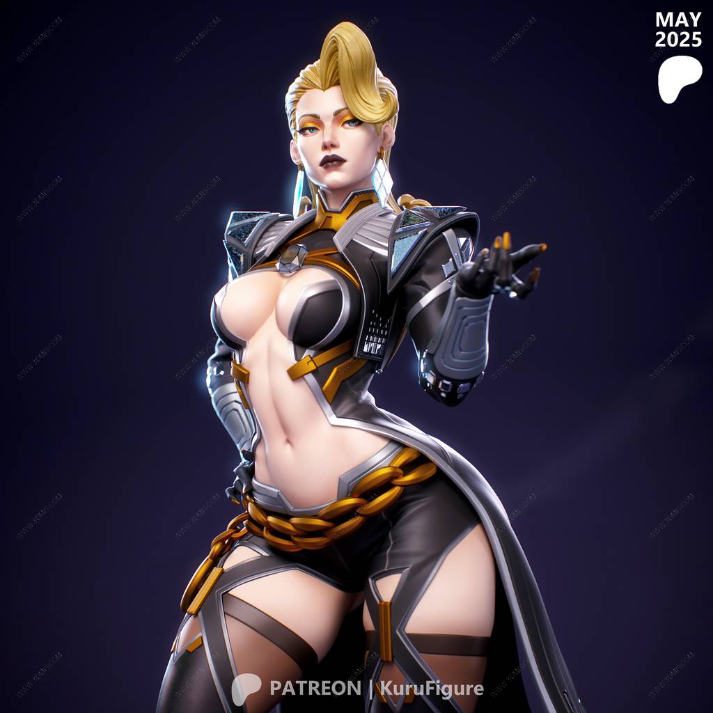 P站图纸印象馆 Kuru Figure 漫威 爱玛·弗洛斯特 Kuru Figure 漫威 爱玛·弗洛斯特