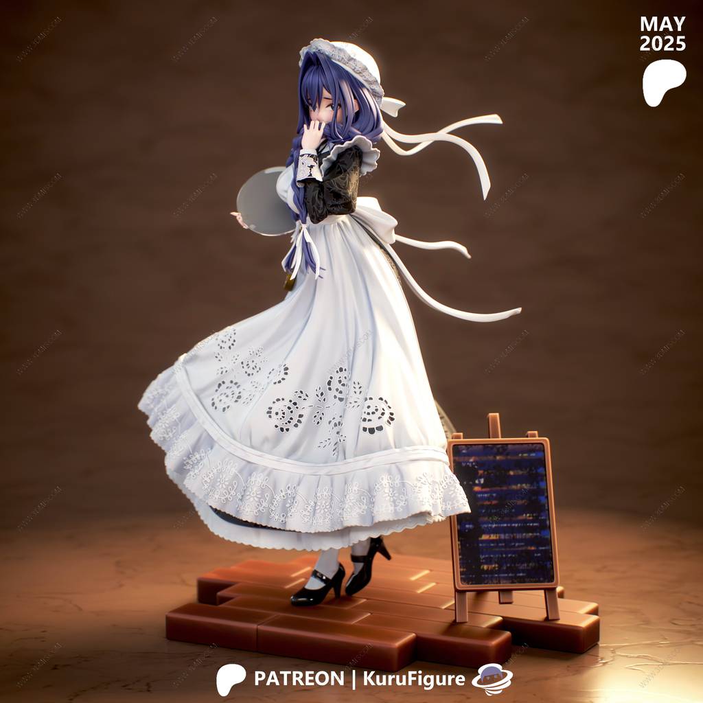 P站图纸印象馆 Kuru Figure 虚拟主播 奥罗·克洛尼 Kuru Figure 虚拟主播 奥罗·克洛尼