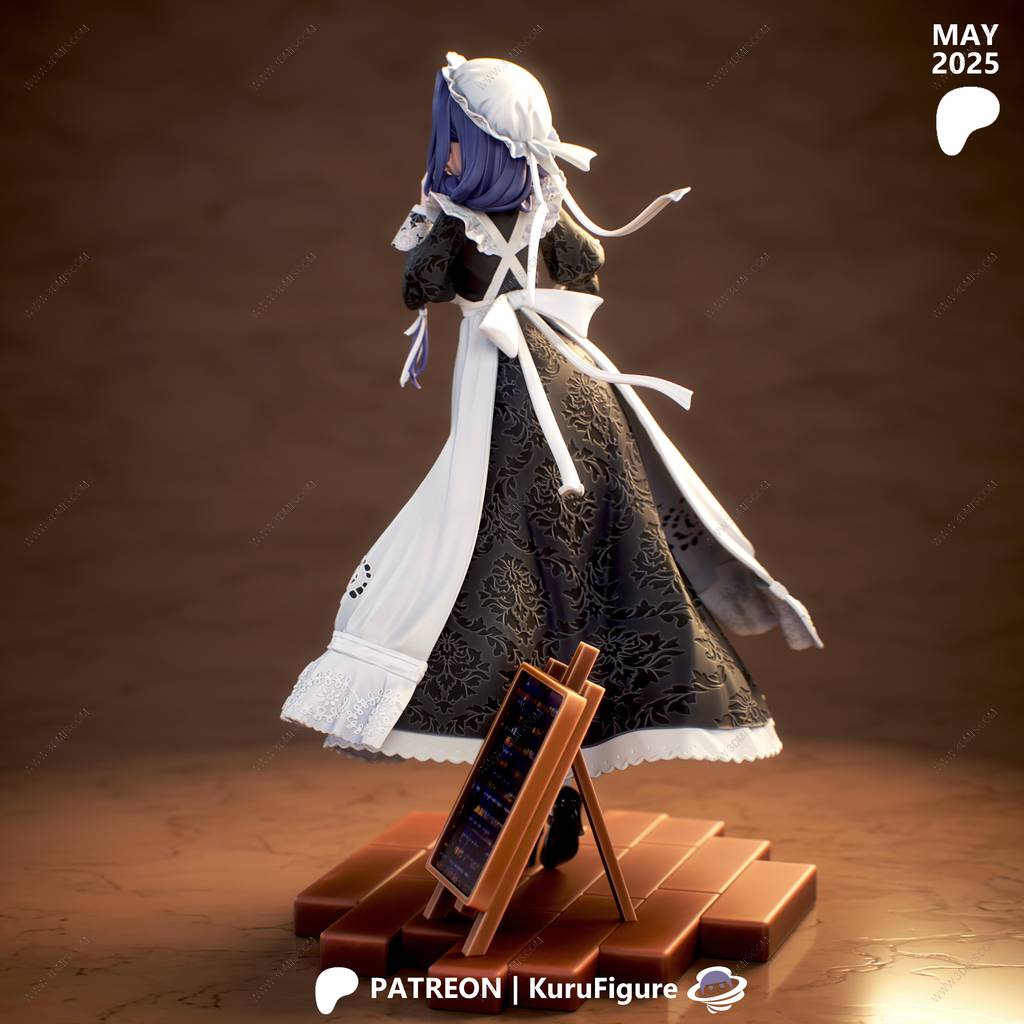 P站图纸印象馆 Kuru Figure 虚拟主播 奥罗·克洛尼 Kuru Figure 虚拟主播 奥罗·克洛尼