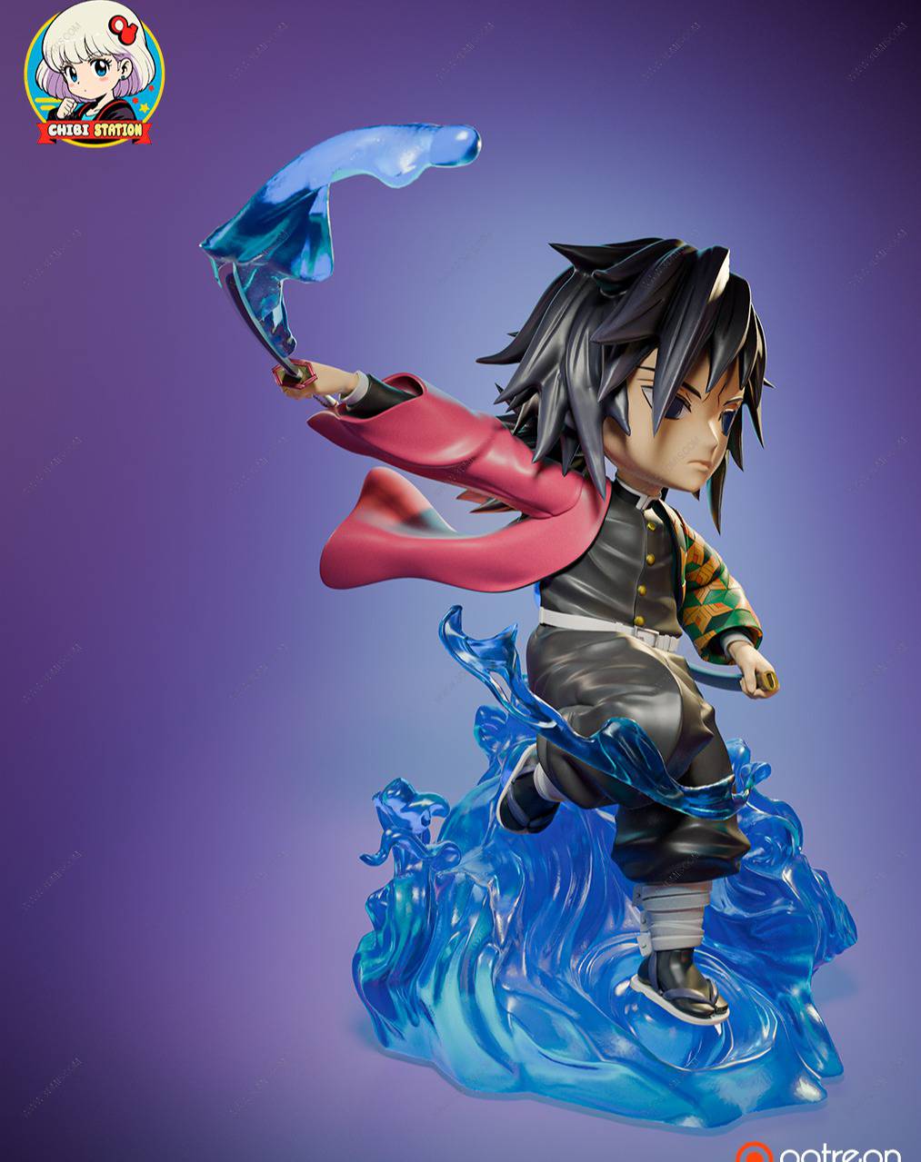 P站图纸印象馆 Chibi Station 鬼灭之刃 冨冈义勇 Chibi Station 鬼灭之刃 冨冈义勇