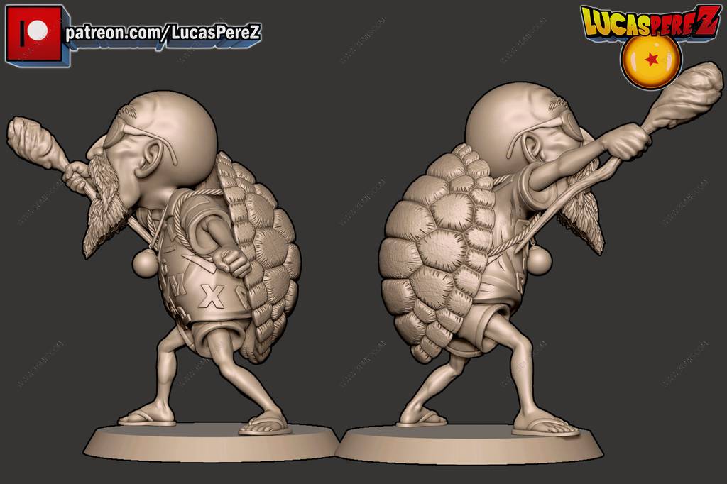 P站图纸印象馆 Lucas Perez 龙珠 龟仙人 Lucas Perez 龙珠 龟仙人