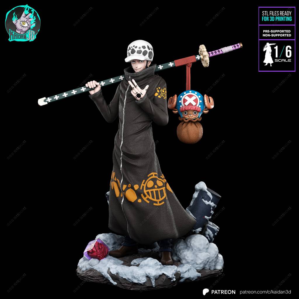 P站图纸印象馆 Kaidan 海贼王 特拉法尔加·罗 Kaidan 海贼王 特拉法尔加·罗