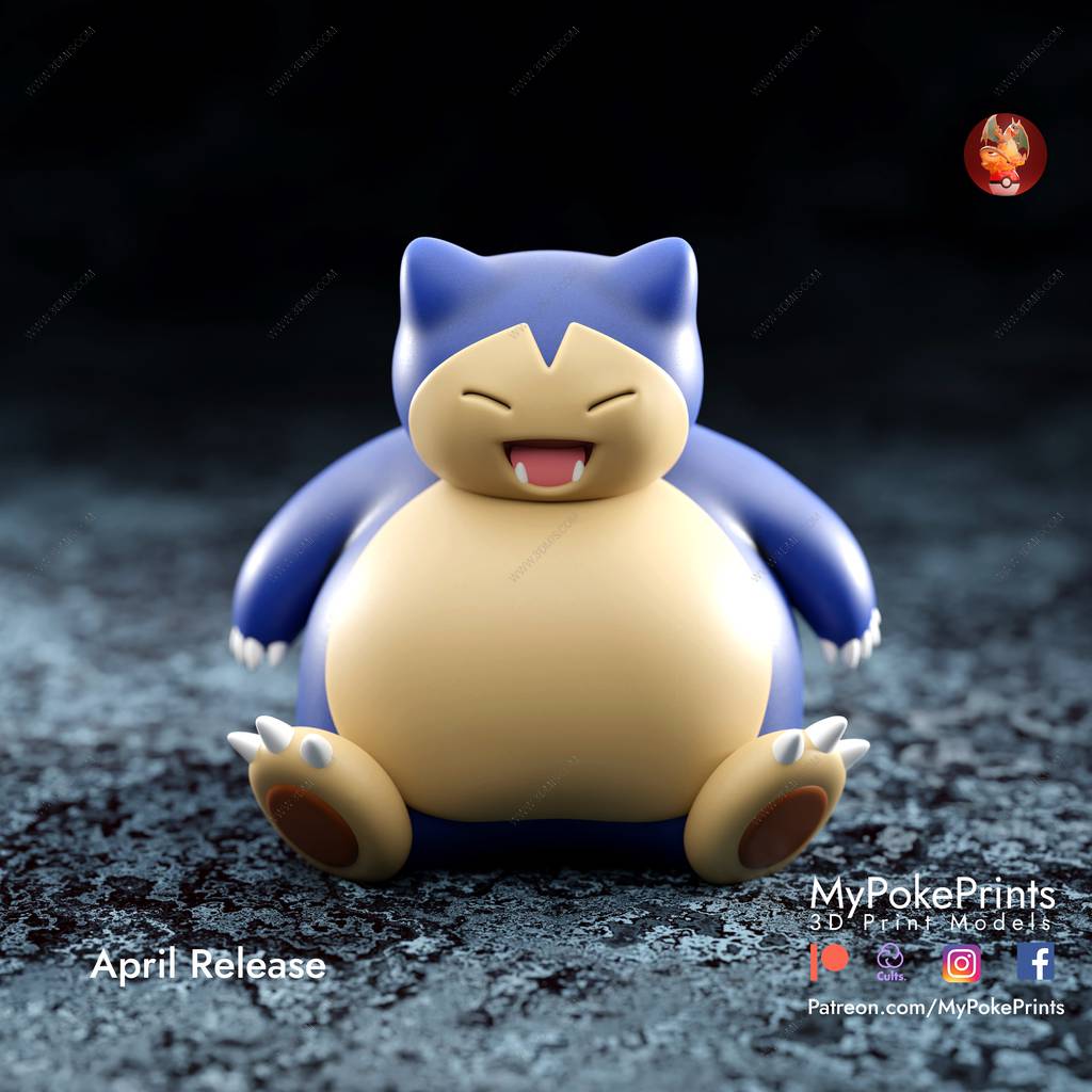 P站图纸印象馆 口袋妖怪 卡比兽 口袋妖怪 卡比兽