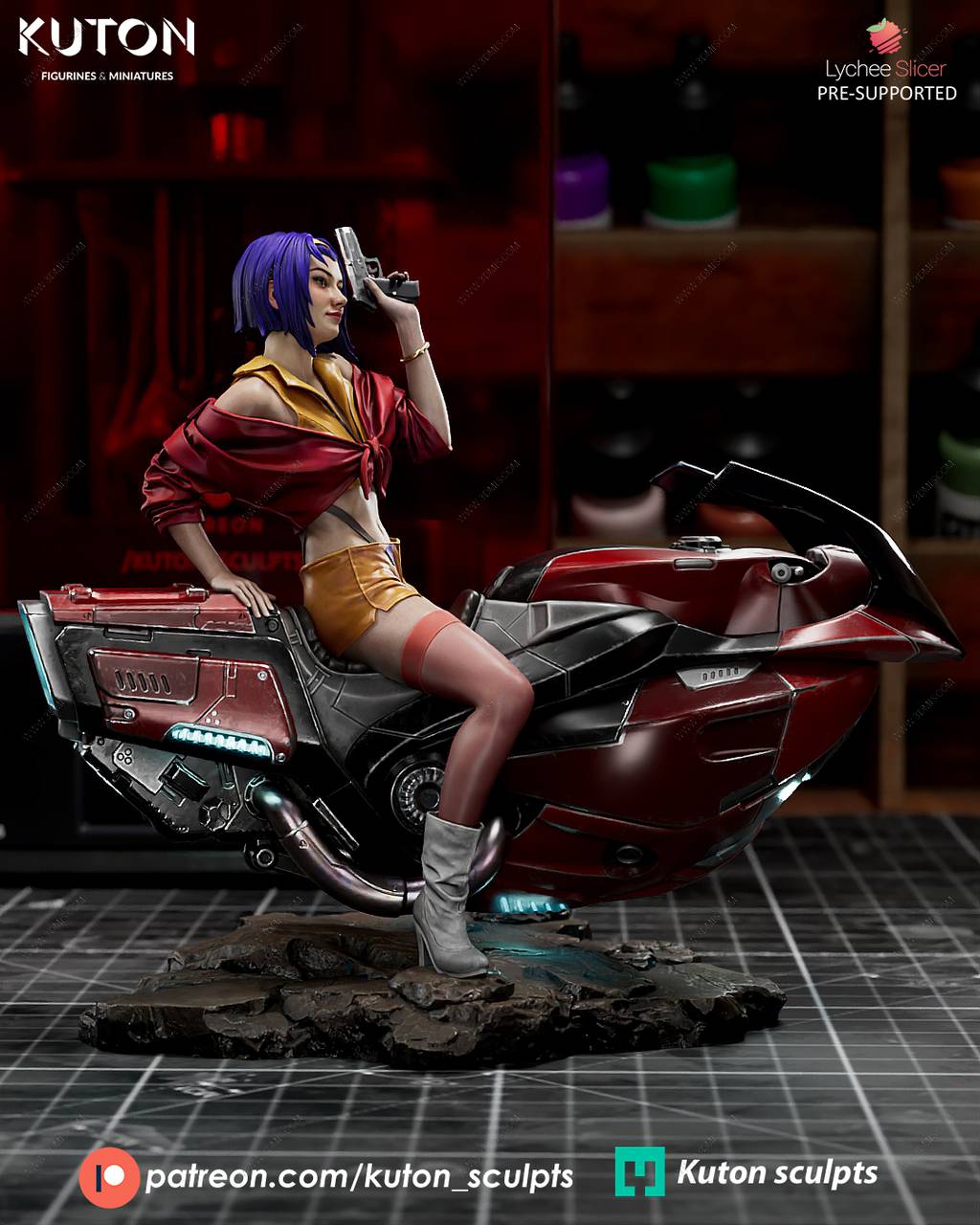 P站图纸印象馆 KUTON 星际牛仔 菲·瓦伦坦 KUTON 星际牛仔 菲·瓦伦坦