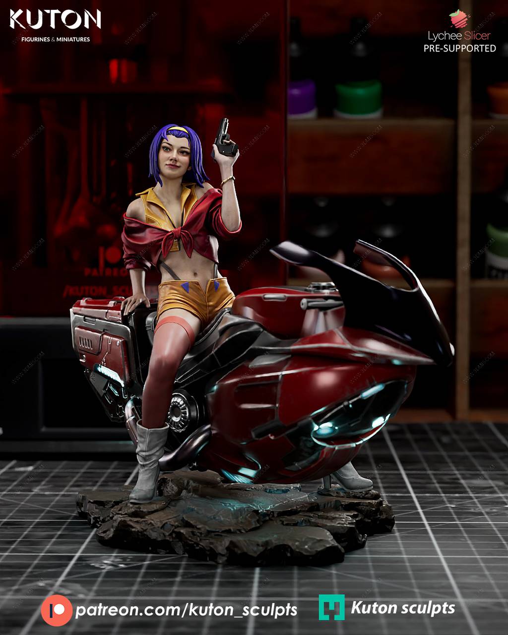 P站图纸印象馆 KUTON 星际牛仔 菲·瓦伦坦 KUTON 星际牛仔 菲·瓦伦坦