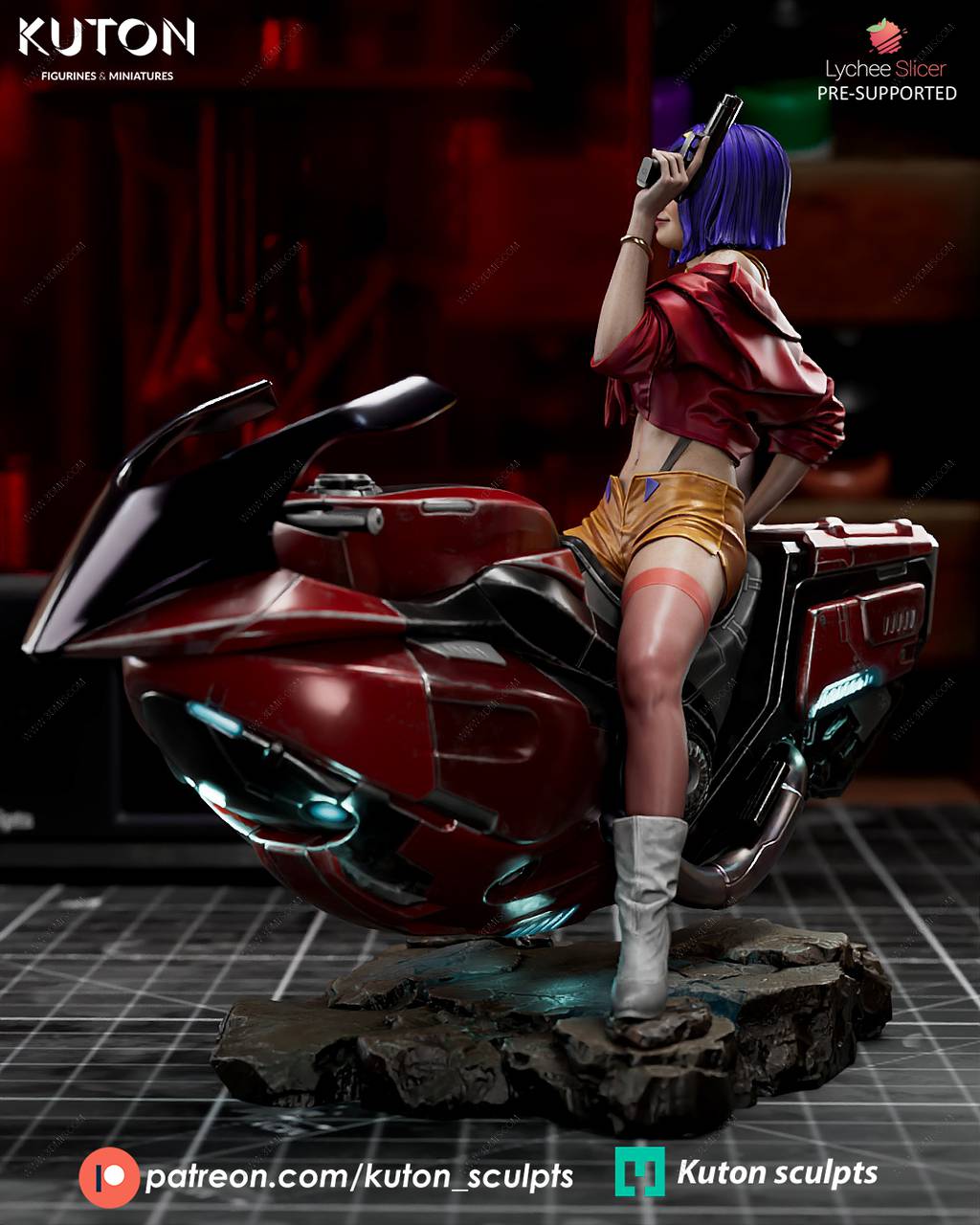 P站图纸印象馆 KUTON 星际牛仔 菲·瓦伦坦 KUTON 星际牛仔 菲·瓦伦坦