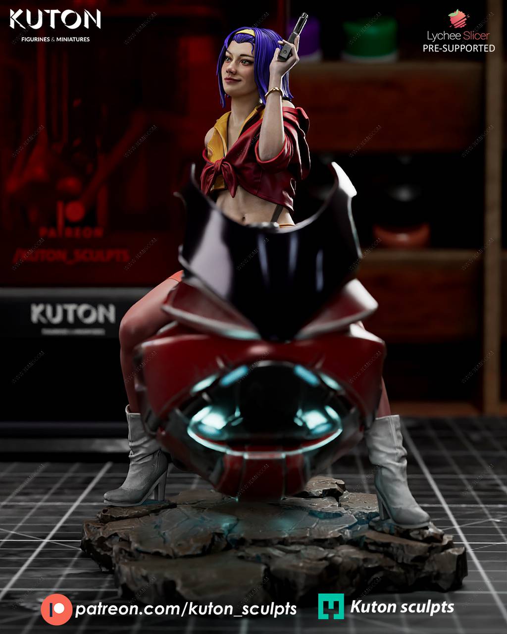 P站图纸印象馆 KUTON 星际牛仔 菲·瓦伦坦 KUTON 星际牛仔 菲·瓦伦坦