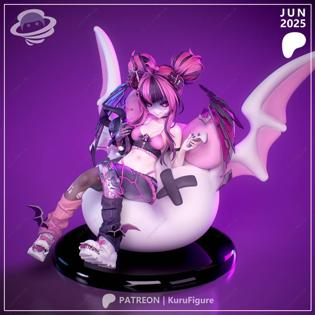 P站图纸印象馆 Kuru Figure 虚拟偶像 铁鼠 Kuru Figure 虚拟偶像 铁鼠