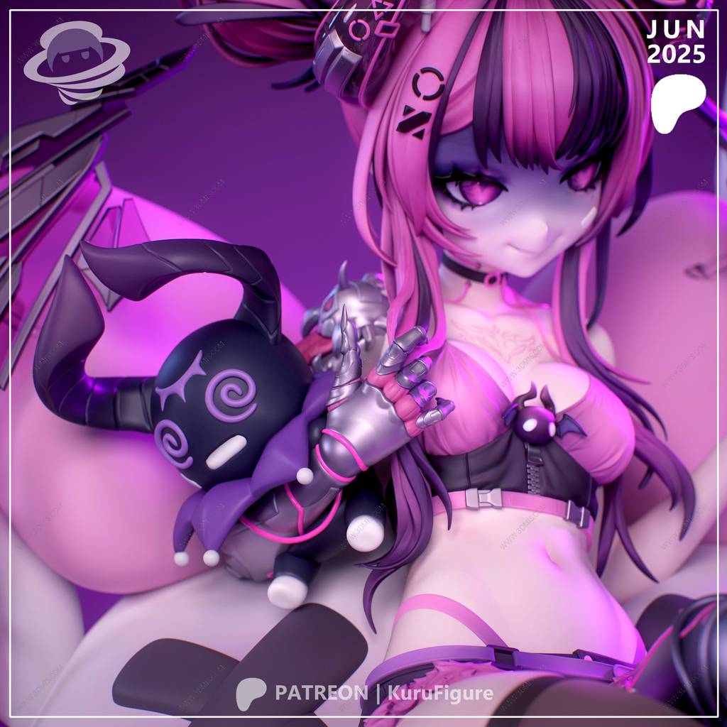 P站图纸印象馆 Kuru Figure 虚拟偶像 铁鼠 Kuru Figure 虚拟偶像 铁鼠