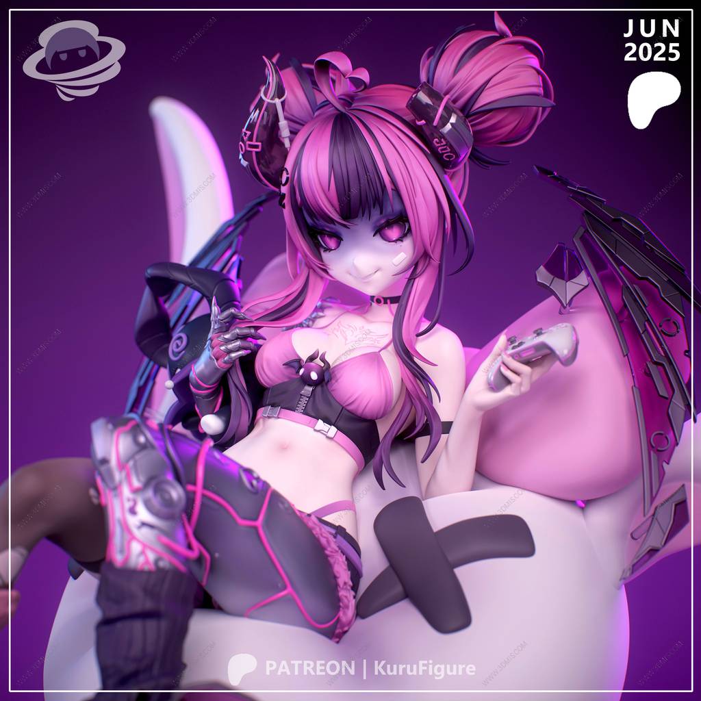 P站图纸印象馆 Kuru Figure 虚拟偶像 铁鼠 Kuru Figure 虚拟偶像 铁鼠