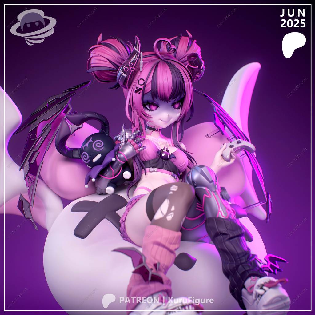 P站图纸印象馆 Kuru Figure 虚拟偶像 铁鼠 Kuru Figure 虚拟偶像 铁鼠