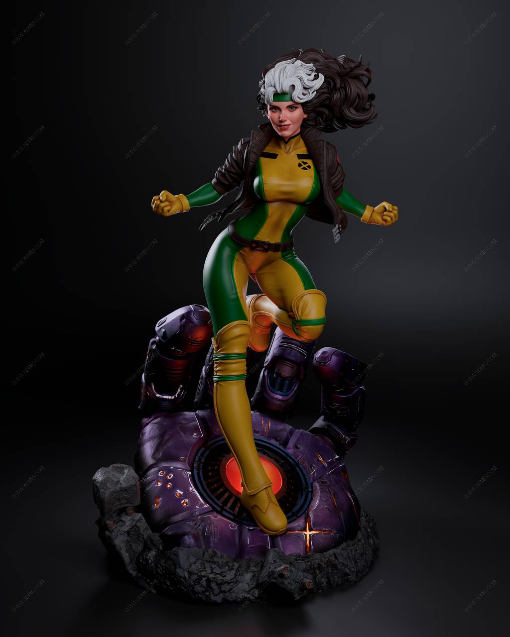 P站图纸印象馆 漫威 罗刹女 漫威 罗刹女