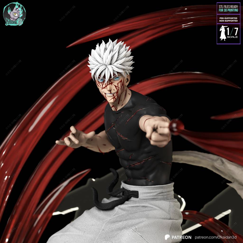 P站图纸印象馆 Kaidan 咒术回战 五条悟和两面宿傩 Kaidan 咒术回战 五条悟和两面宿傩