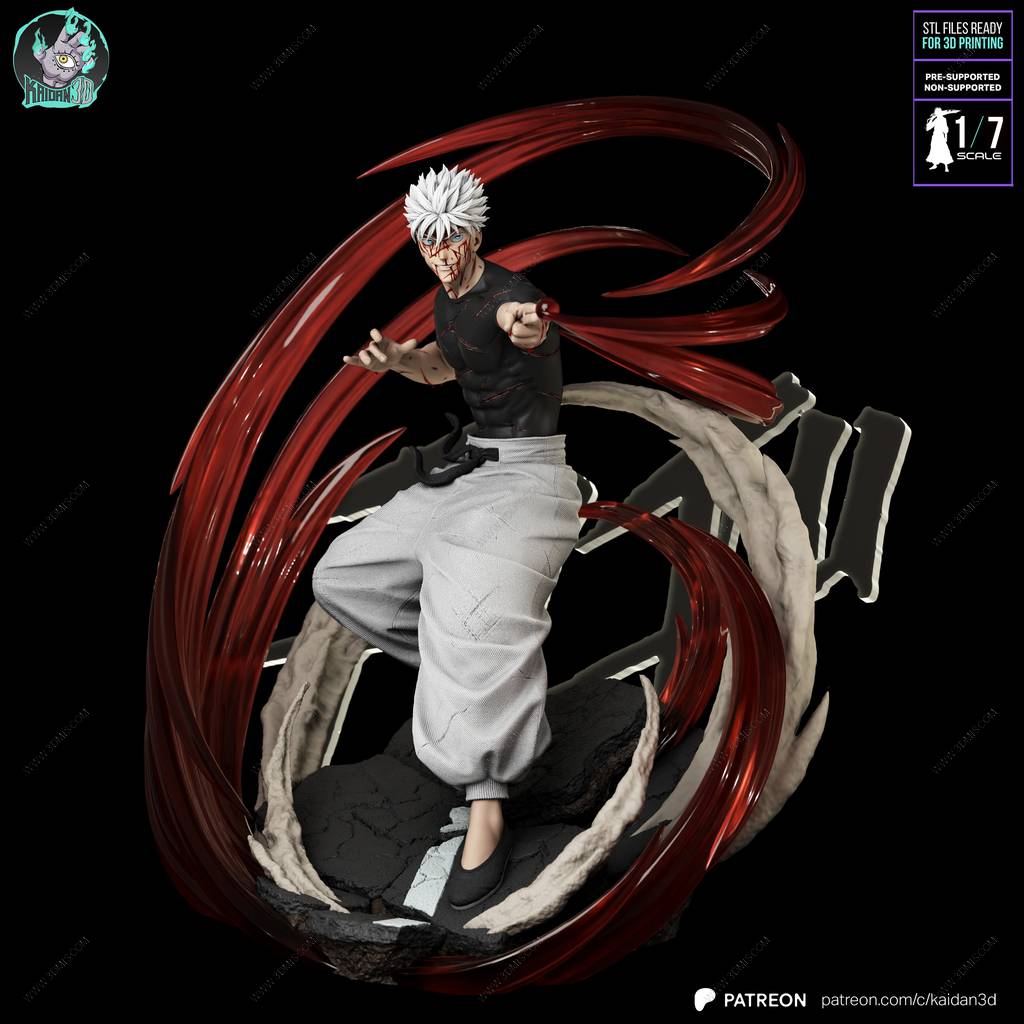 P站图纸印象馆 Kaidan 咒术回战 五条悟和两面宿傩 Kaidan 咒术回战 五条悟和两面宿傩