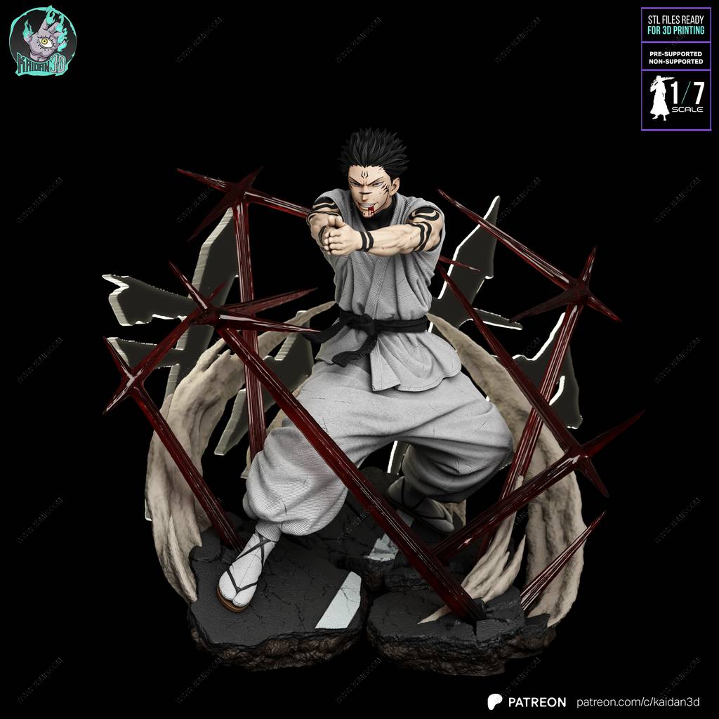 P站图纸印象馆 Kaidan 咒术回战 五条悟和两面宿傩 Kaidan 咒术回战 五条悟和两面宿傩