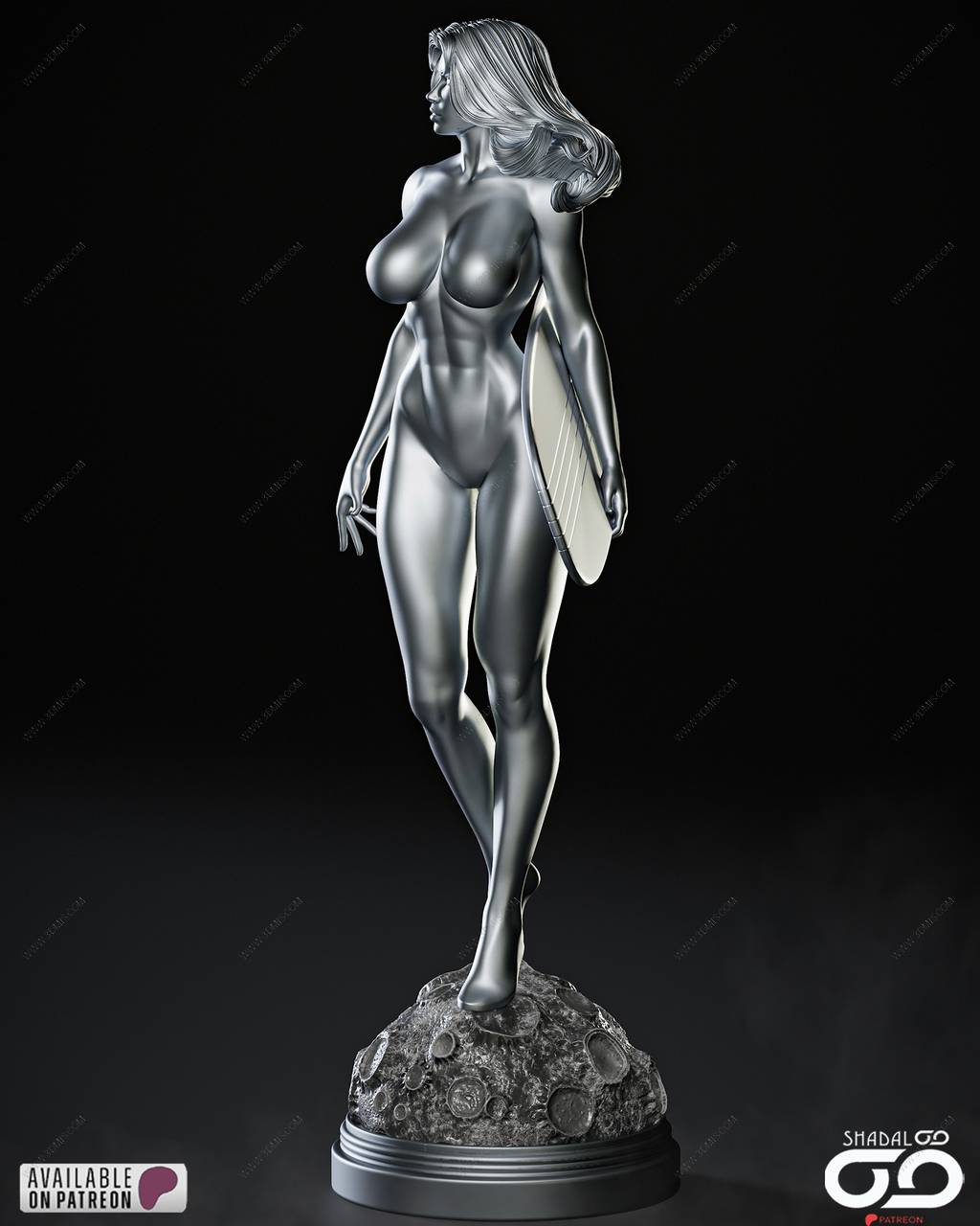 P站图纸印象馆 Shadaloo Studios 漫威 莎拉·巴尔 Shadaloo Studios 漫威 莎拉·巴尔