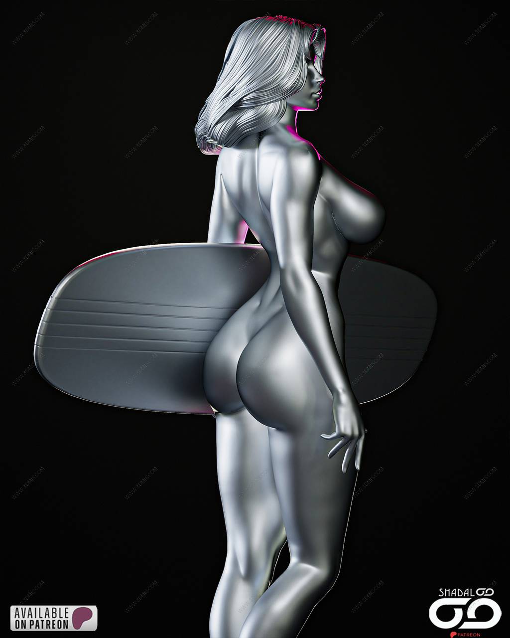 P站图纸印象馆 Shadaloo Studios 漫威 莎拉·巴尔 Shadaloo Studios 漫威 莎拉·巴尔