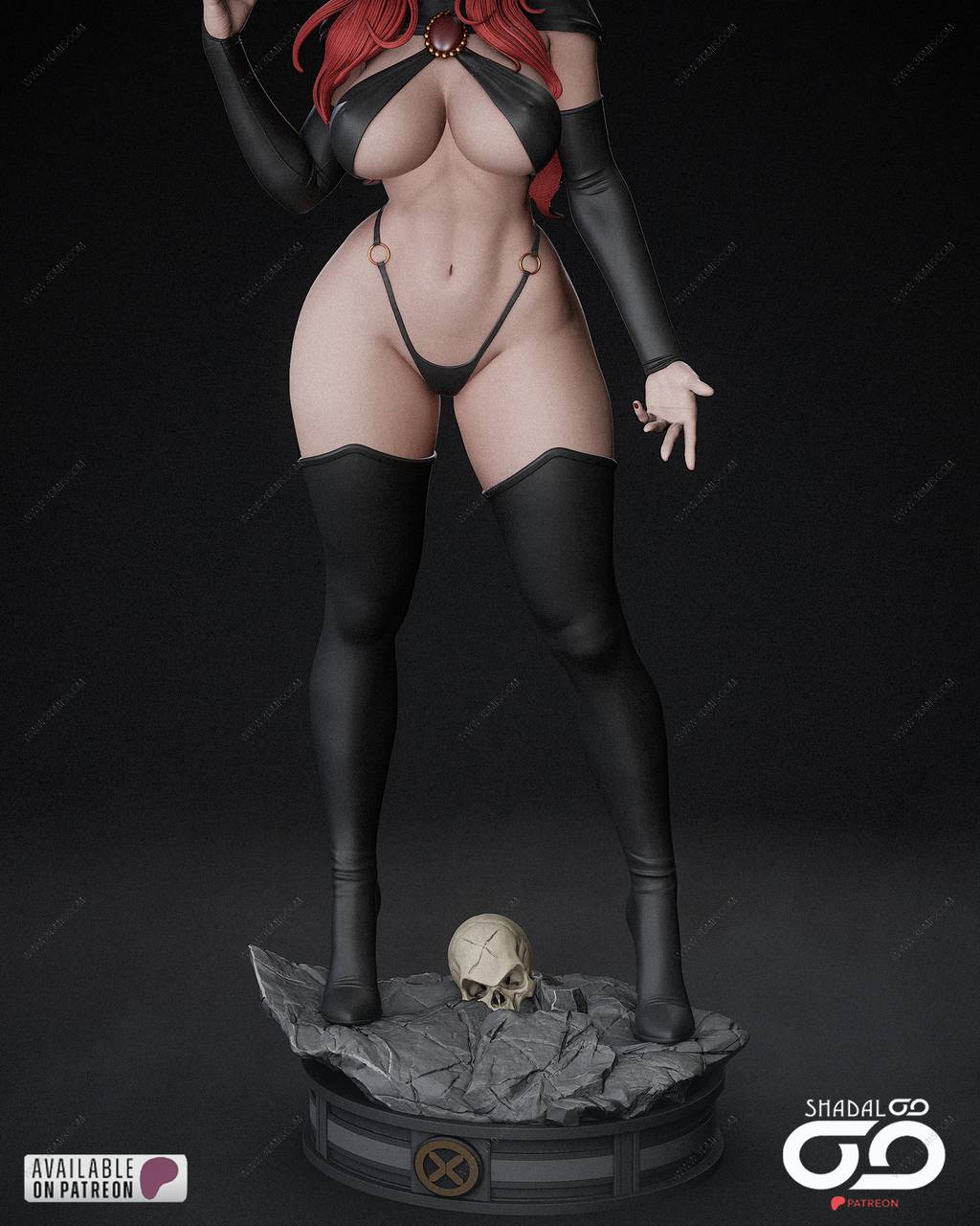 P站图纸印象馆 Shadaloo Studios 漫威 哥布林女王 伊兰·德·琼 Shadaloo Studios 漫威 哥布林女王 伊兰·德·琼