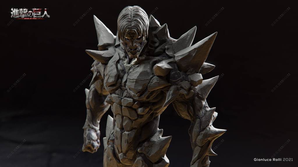 P站图纸印象馆 进击的巨人 莱纳·布朗 进击的巨人 莱纳·布朗