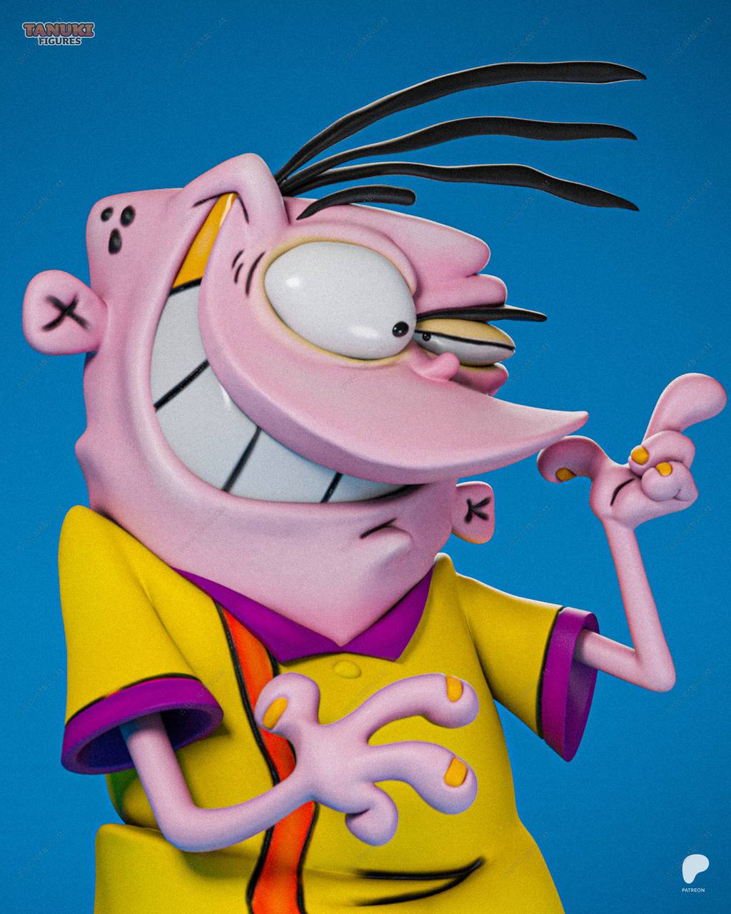 P站图纸印象馆 Tanuki Figures 捣蛋三傻 艾德 Tanuki Figures 捣蛋三傻 艾德