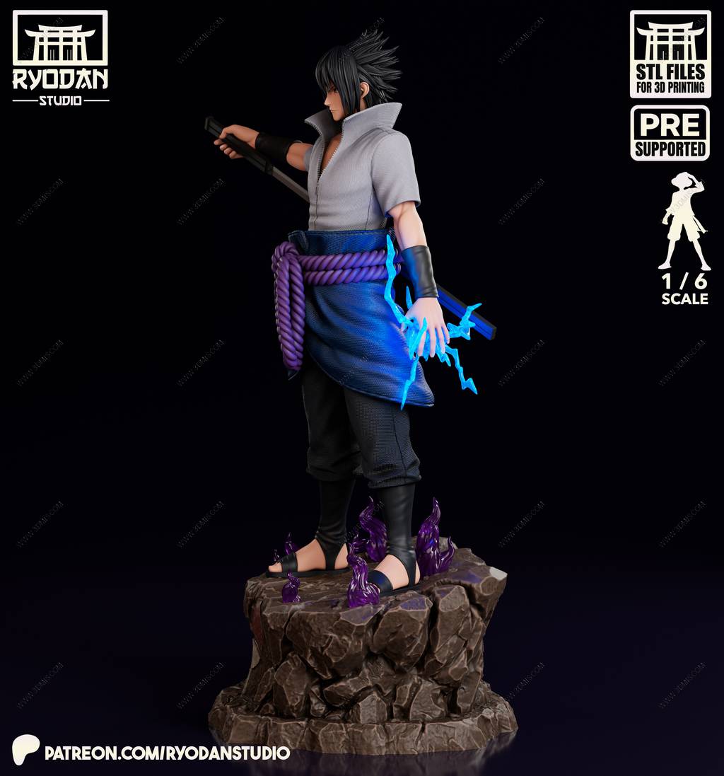 P站图纸印象馆 Ryodan 火影忍者 宇智波佐助 Ryodan 火影忍者 宇智波佐助