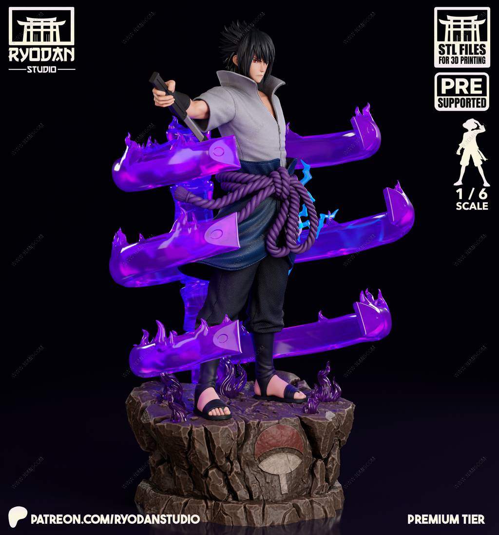 P站图纸印象馆 Ryodan 火影忍者 宇智波佐助 Ryodan 火影忍者 宇智波佐助