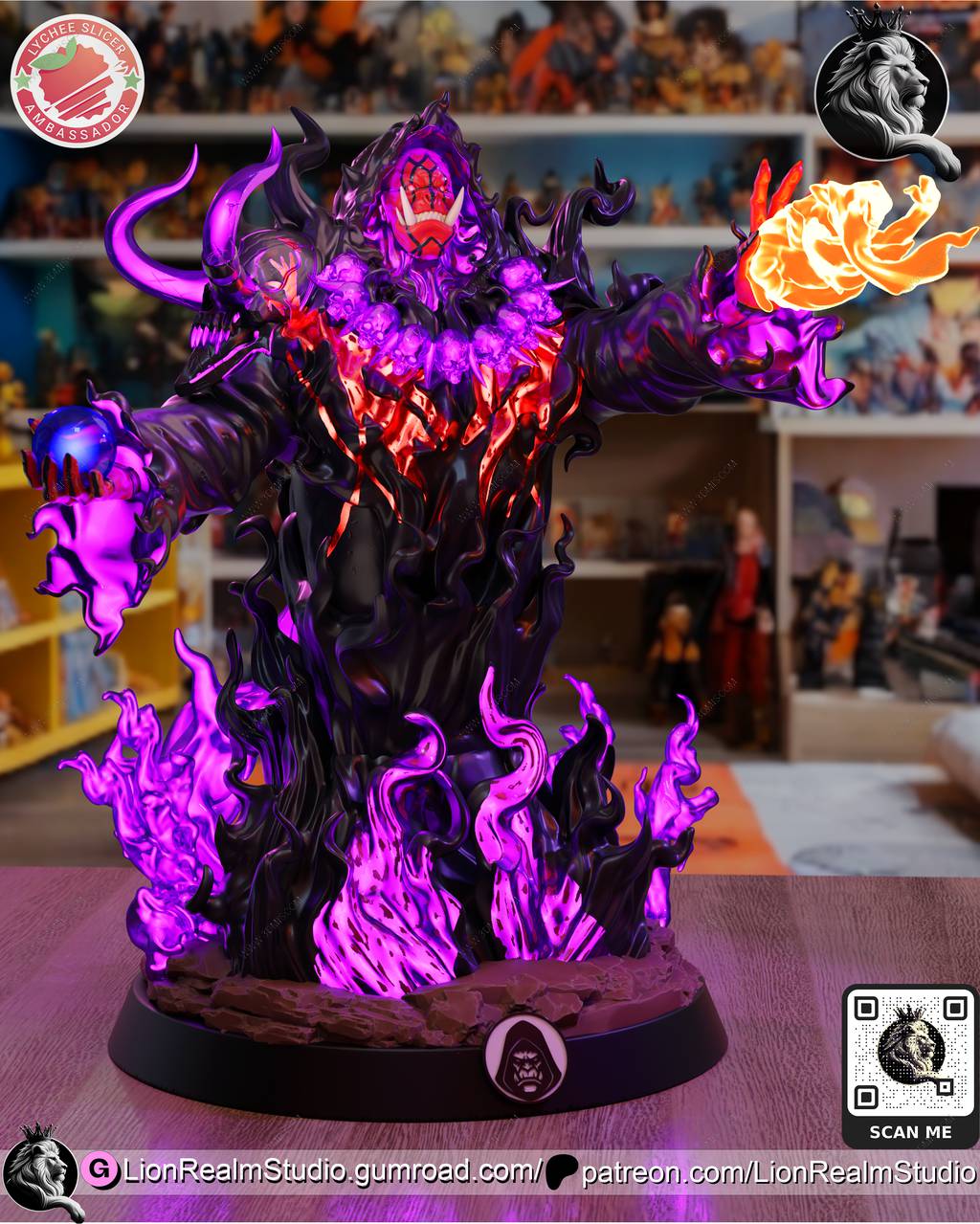 P站图纸印象馆 LionRealm 我独自升级 大牙 LionRealm 我独自升级 大牙