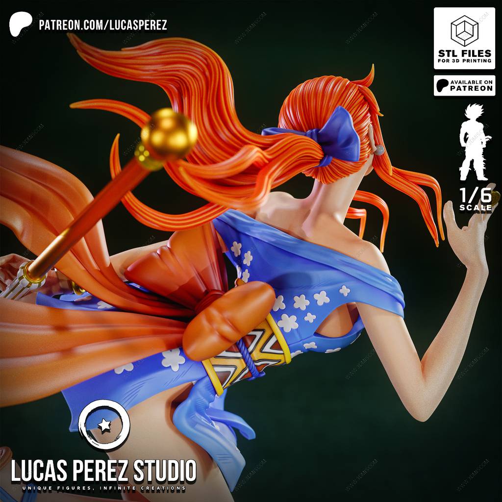 P站图纸印象馆 Lucas Perez 海贼王 娜美 Lucas Perez 海贼王 娜美