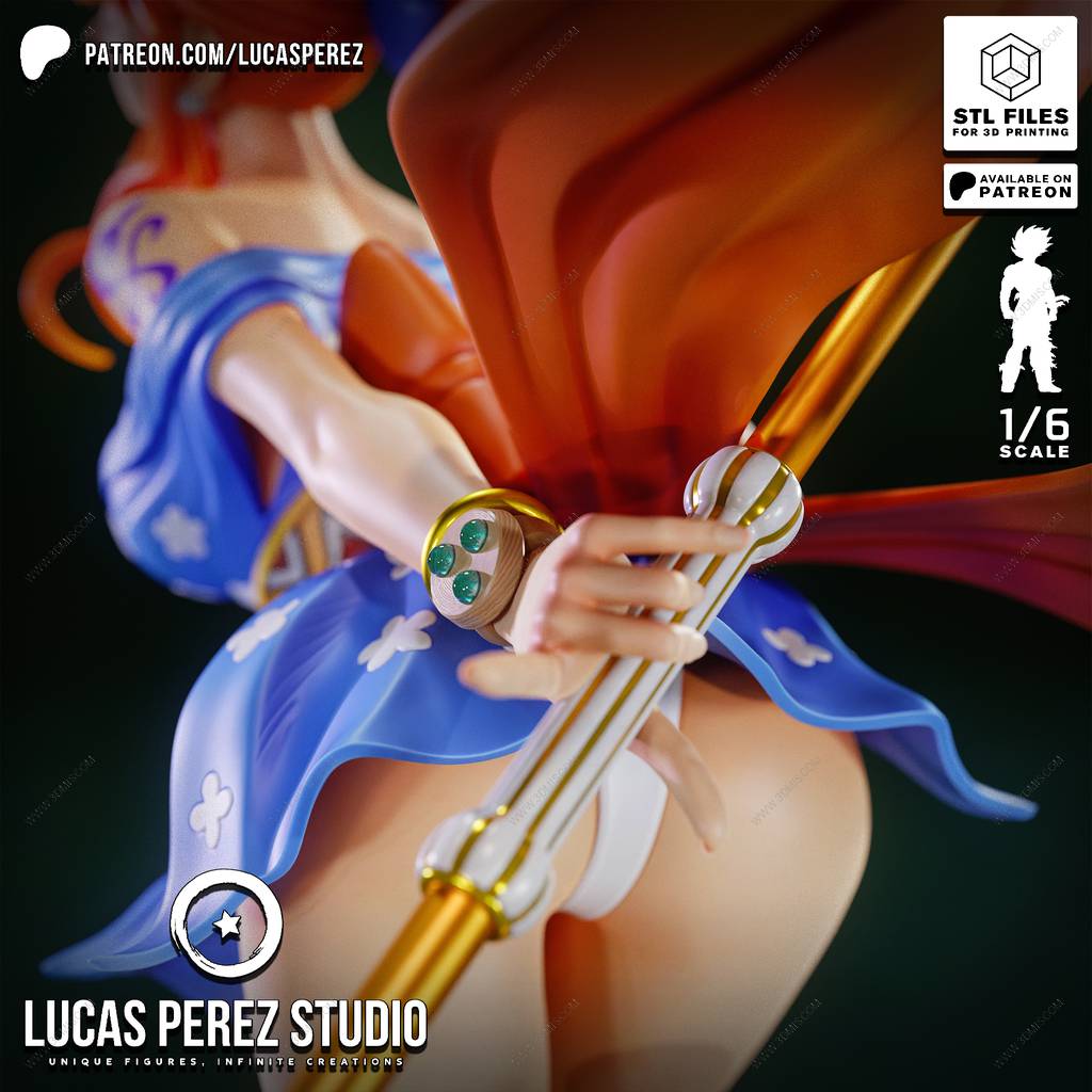 P站图纸印象馆 Lucas Perez 海贼王 娜美 Lucas Perez 海贼王 娜美