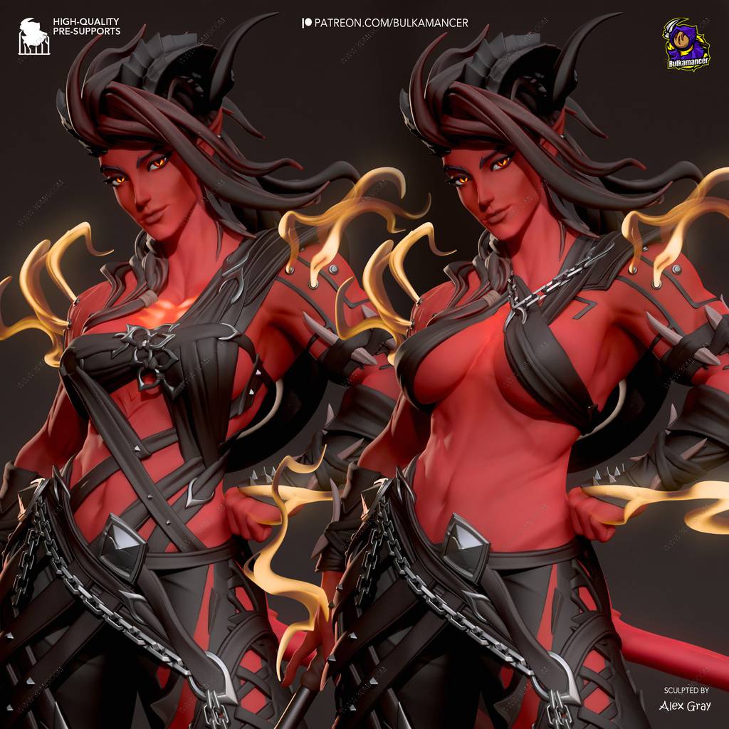 P站图纸印象馆 Bulkamancer 博德之门 卡拉赫 Bulkamancer 博德之门 卡拉赫