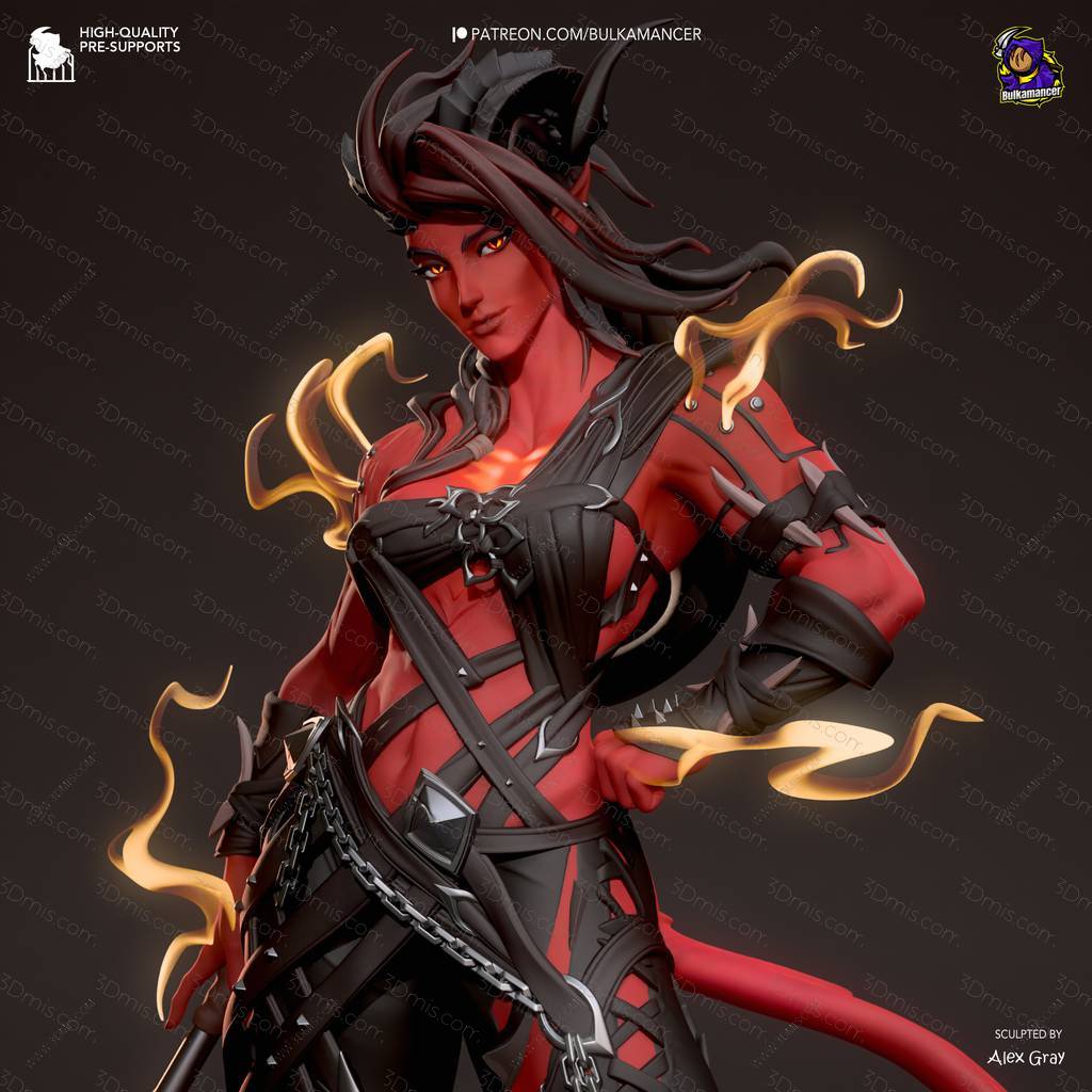 P站图纸印象馆 Bulkamancer 博德之门 卡拉赫 Bulkamancer 博德之门 卡拉赫