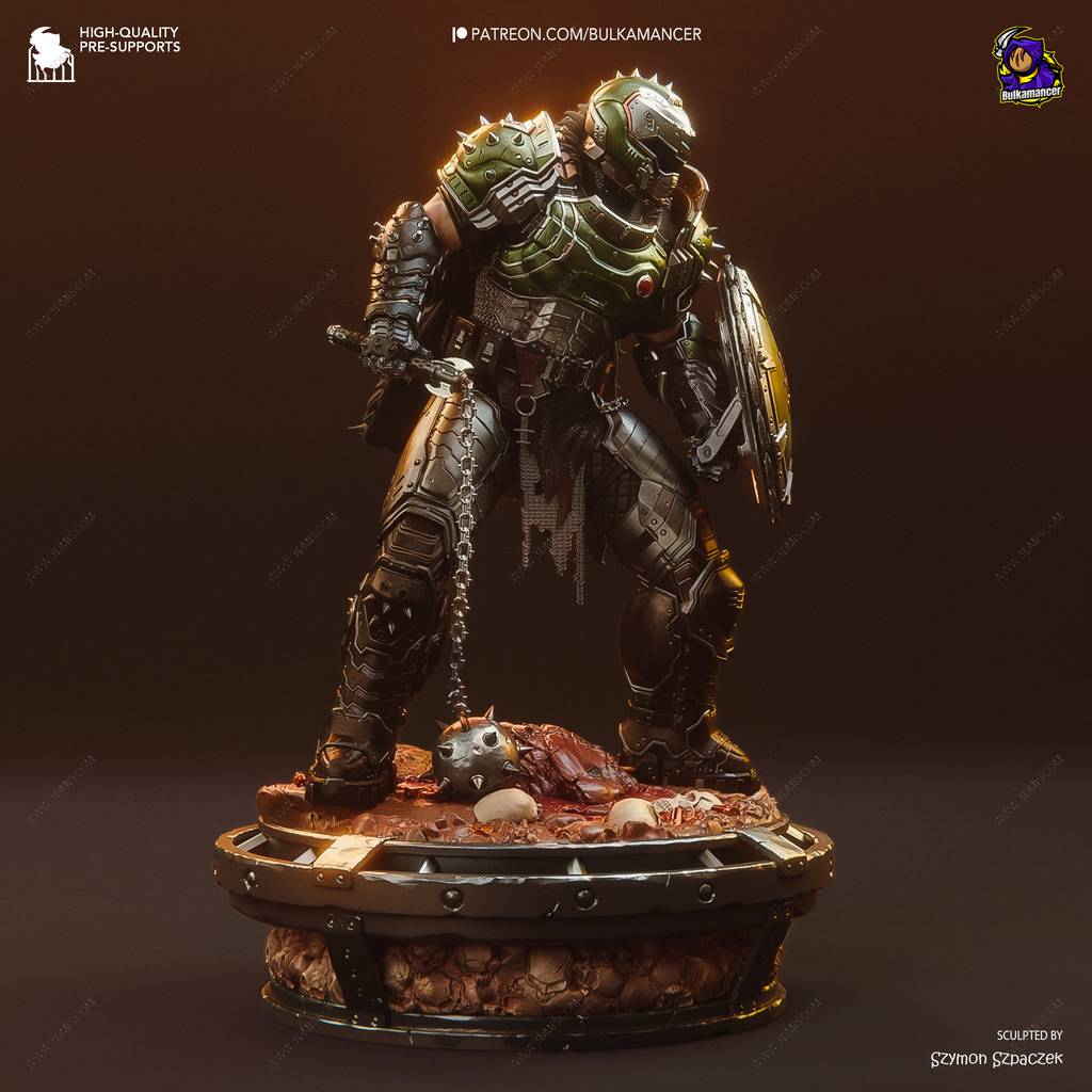 P站图纸印象馆 Bulkamancer 毁灭战士 恶魔屠戮者 Bulkamancer 毁灭战士 恶魔屠戮者